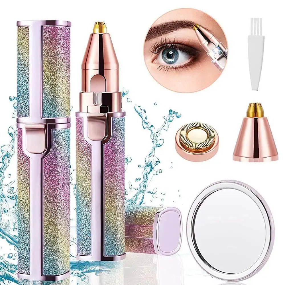 ✨ 2 - in - 1 Electric Eyebrow Trimmer & Facial Hair Remover for Women - Trends Nest