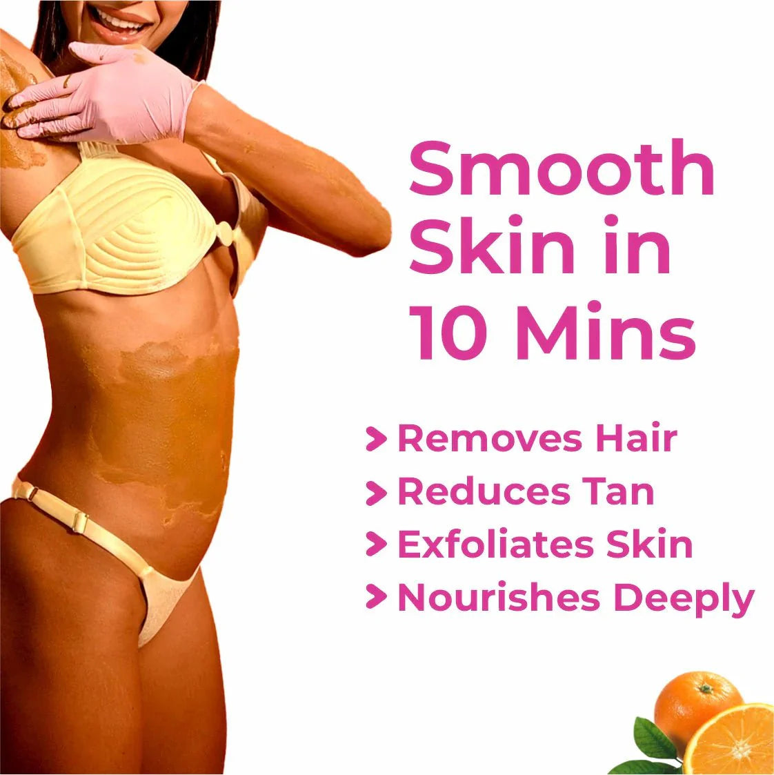 Body Hair Removal Powder Mask - Ummati Essentials