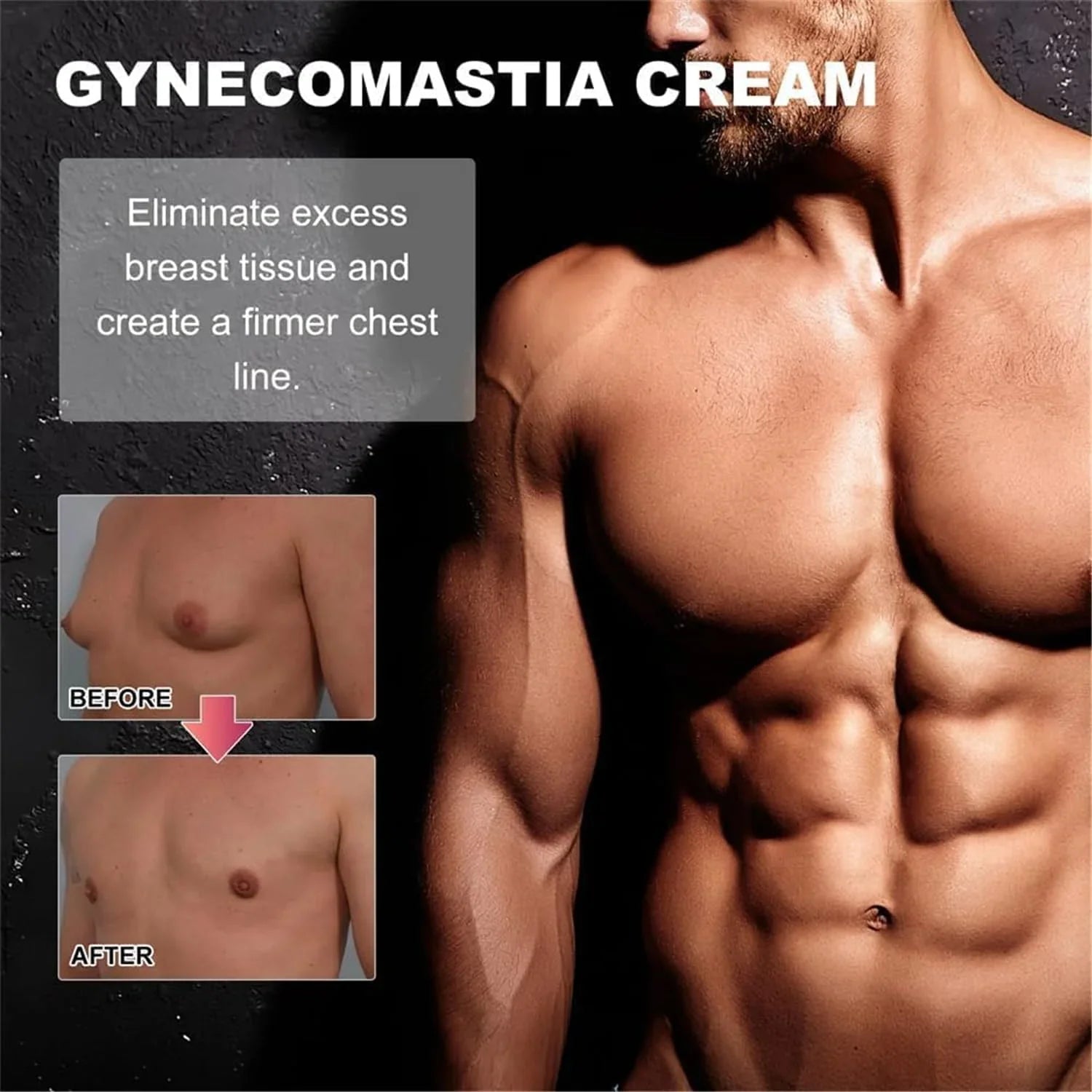 Chest Fat Bee Venom Gynecomastia Heating Oil - Trends Nest