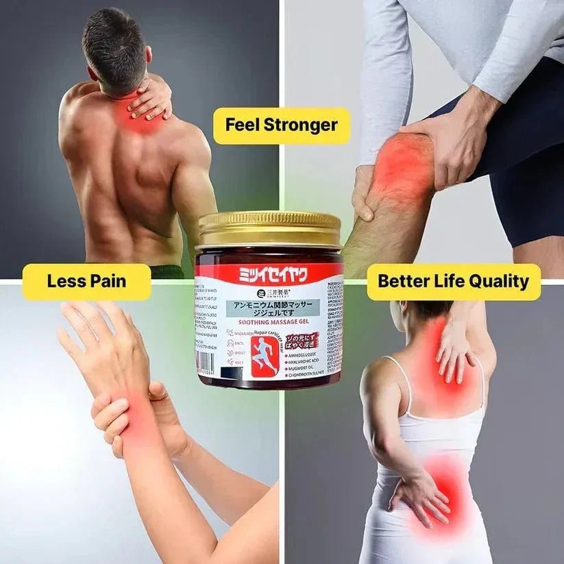 Japanese Instant Pain Relief Soothing Massage Gel - Trends Nest