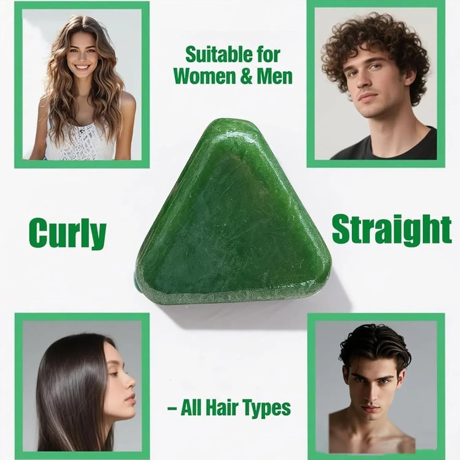 Nature Triangle Shampoo Bar - Trends Nest