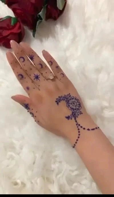 Sparkling Glitter Gel Cone Mehndi - Trends Nest