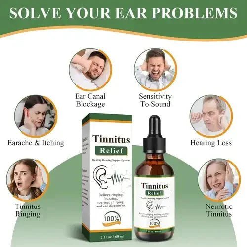 Tinnitus Relief Drops (کان کےتمام مسائل کےلیے) - Trends Nest